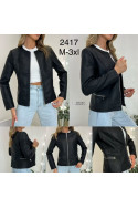 Kurtka skórzana damska (M-3XL) 2