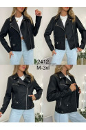 Kurtka skórzana damska (M-3XL) 2