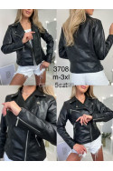 Kurtka skórzana damska (M-3XL) 2