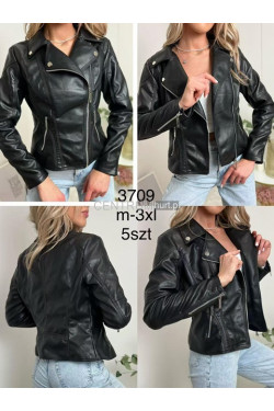 Kurtka skórzana damska (M-3XL) 3709