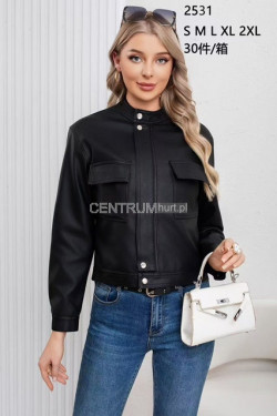 Kurtka skórzana damska (S-2XL) 2531
