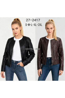 Kurtka skórzana damska (S-2XL) 27-2417
