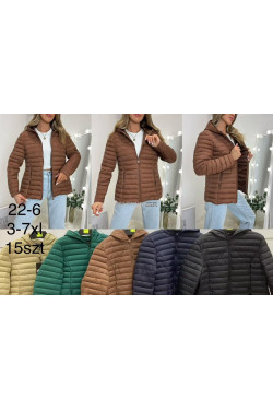 Kurtki damskie przejściowe (3XL-7XL) 22-6