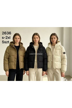 Kurtki damskie zimowe (S-2XL) 2636