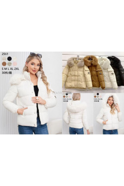 Kurtki damskie zimowe (S-2XL) 2561