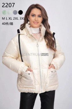 Kurtki damskie zimowe (M-3XL) 2207