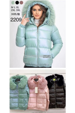 Kurtki damskie zimowe (M-3XL) 2209