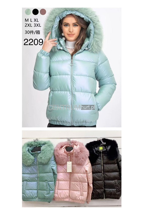 Kurtki damskie zimowe (S-2XL) 2