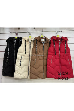 Kurtki kamizelki damskie (S-2XL) 5809