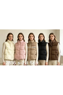 Kurtki kamizelki damskie (S-2XL) 2516