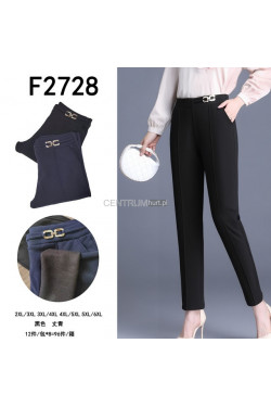 Spodnie damskie (2XL-6XL) F2728