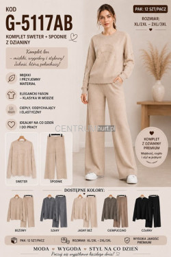 Komplet damskie (XL-3XL) G-5117AB