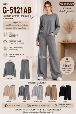 Komplet damskie (XL-3XL) G-5121AB