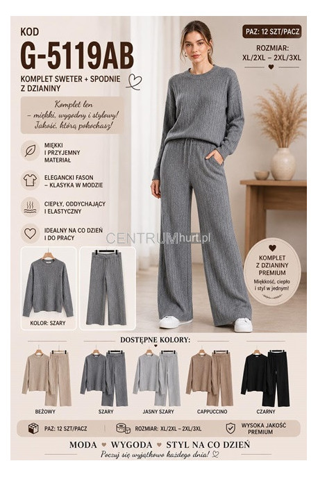 Komplet damskie (XL-3XL) 1