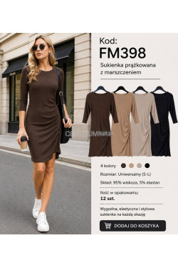 Sukienki damskie (S-L) FM398