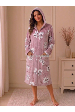 Szlafrok damski Frotte (3XL-5XL) 9612