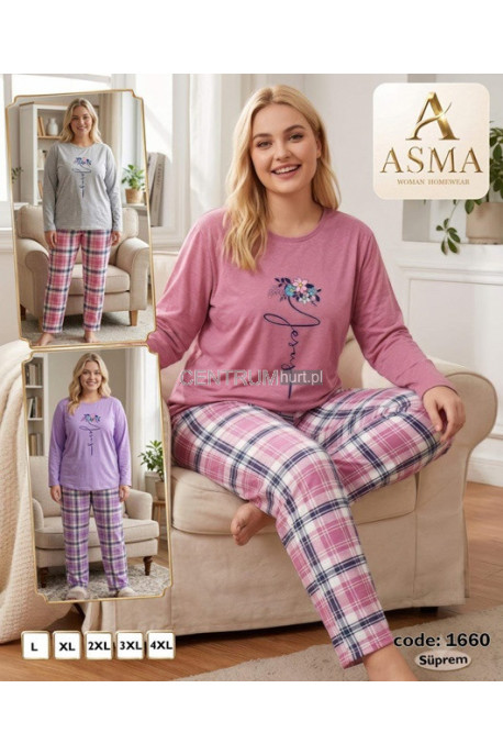Piżama damska (L-4XL) 1