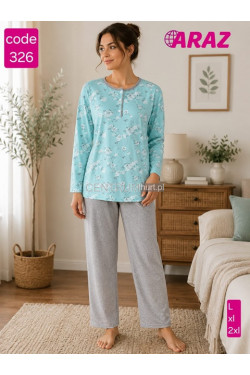 Piżama damska (L-2XL) 326