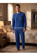 Piżama męski frotte (M-3XL) 1