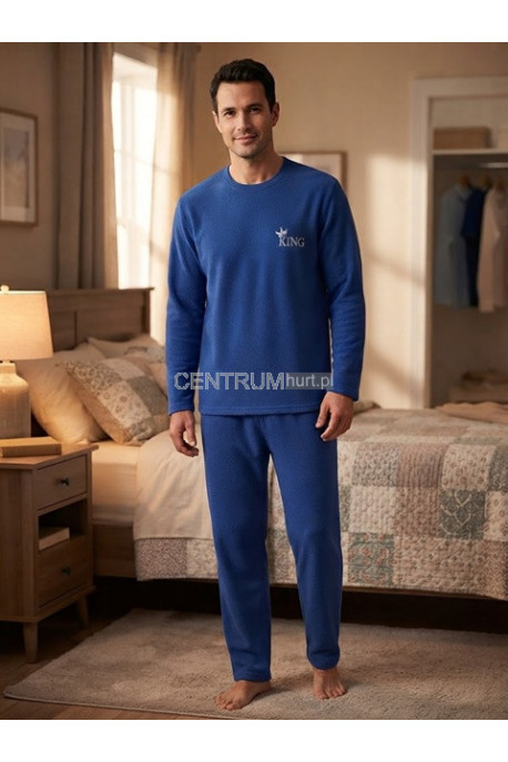 Piżama męski frotte (M-3XL) 1