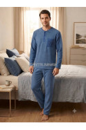 Piżama męski frotte (M-3XL) 1