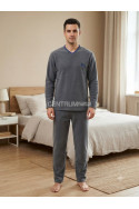 Piżama męski frotte (M-3XL) 1