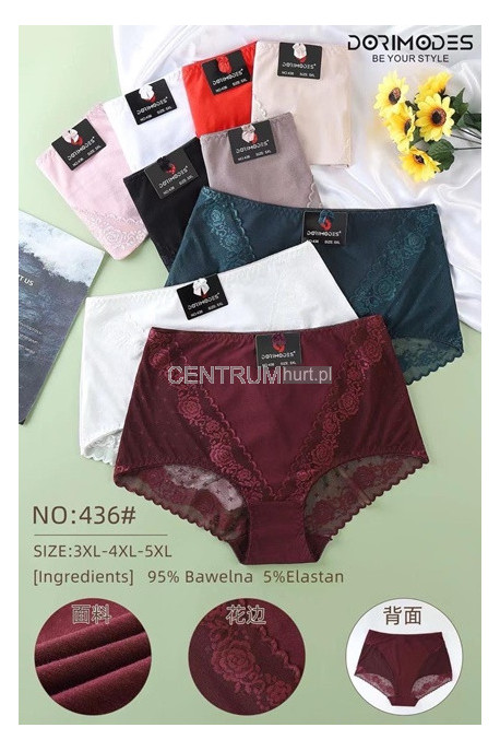 Majtki damskie (3XL-5XL) 1