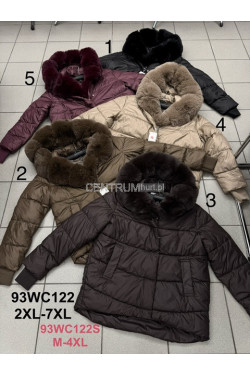 Kurtki damskie zimowe (2XL-7XL) 93WC122
