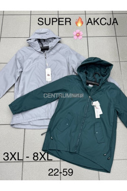 Kurtki damskie przejściowe (3XL-8XL) 22-59