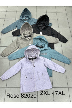 Kurtki damskie przejściowe (2XL-7XL) 82020