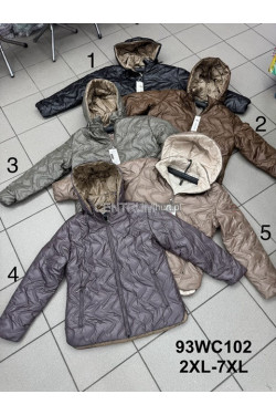 Kurtki damskie przejściowe (2XL-7XL) 93WC102