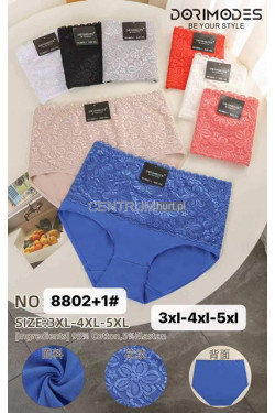 Majtki damskie (3XL-5XL) 8802+1