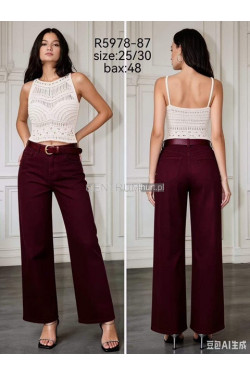 Jeansy damskie (25-30) R5978-87