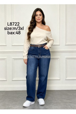 Jeansy damskie (M-3XL) L8722