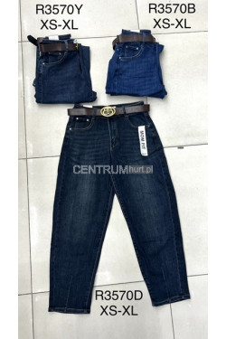 Jeansy damskie (XS-XL) R3570Y