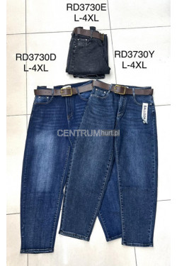Jeansy damskie (L-4XL) RD3730E