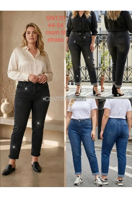 Jeansy damskie (44-54) 2
