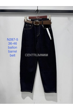 Jeansy damskie (36-46) N287-5