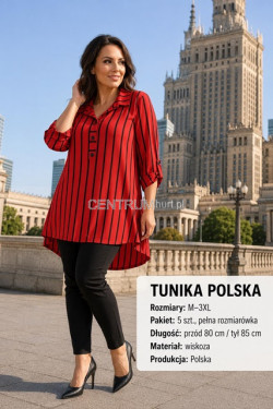 Koszula damska Polska (M-3XL) 2069