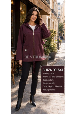 Bluza damska Polska (L-4XL) 2089