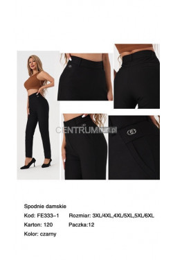 Leginsy damskie (3XL-6XL) FE333-1