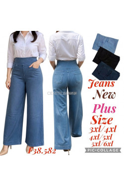 Spodnie damskie (3XL-6XL) F38-582
