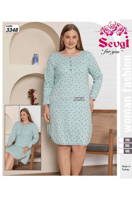 Koszula nocna damska (2XL-4XL) 1