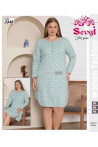 Koszula nocna damska (2XL-4XL) 1