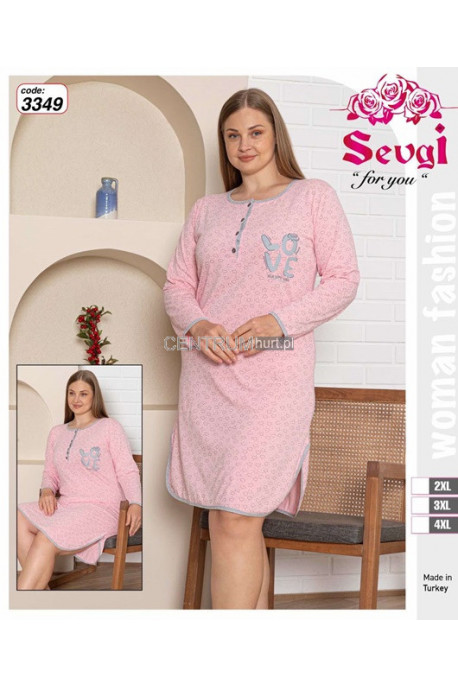 Koszula nocna damska (2XL-4XL) 1