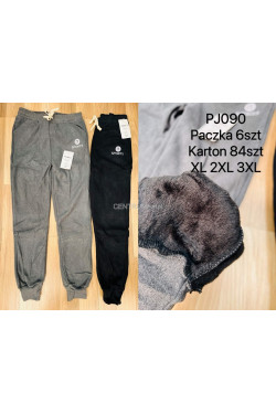 Spodnie damskie ocieplane (XL-3XL) PJ090