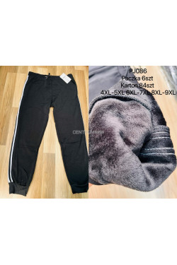 Spodnie damskie ocieplane (4XL-9XL) PJ086
