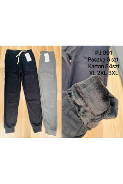 Spodnie damskie ocieplane (XL-3XL) PJ091