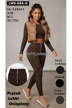 Leginsy damskie (S-2XL) LW9-694-G