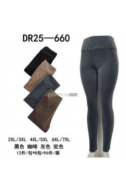 Leginsy damskie (2XL-7XL) DR25-660
